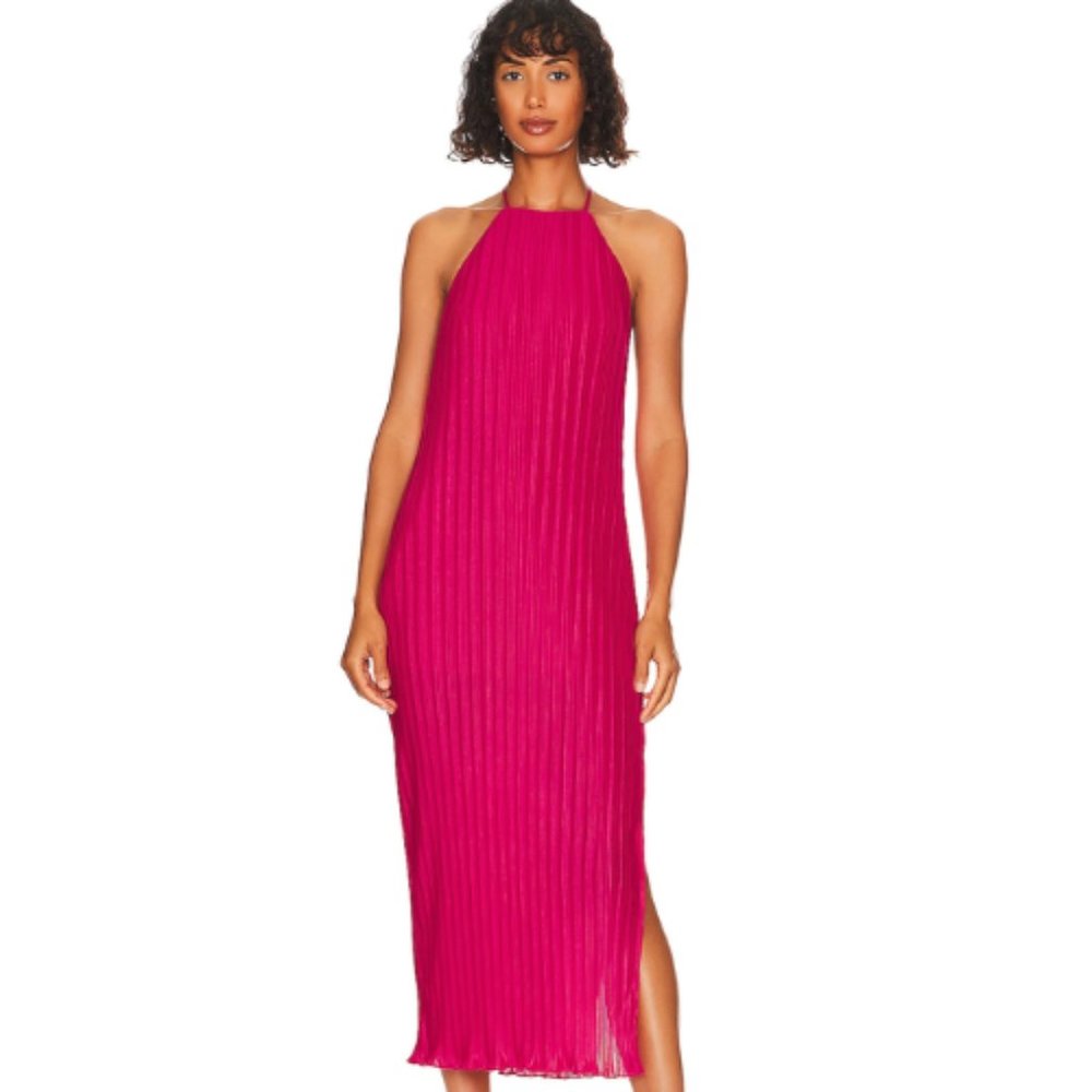 House of Harlow 1960 x REVOLVE Frederick Dress in Bright Pink NWOT Size …